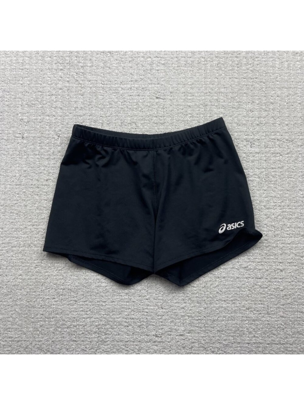 ASICS Black Volleyball Court Shorts Spandex Shorts Size L BT936 Activewear